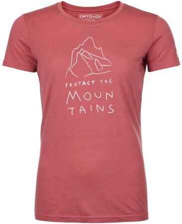 Ortovox Intimo / t-shirt 150 cool mtn protector, t-shirt donna wild rose xs