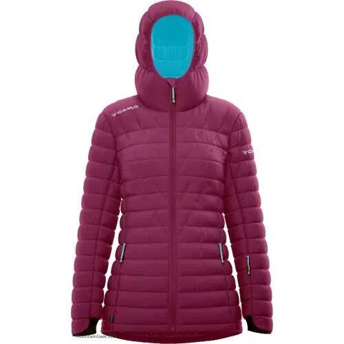 CAMP Piumini nivix light, piumino donna viola s