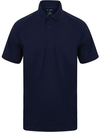 RS PRO Polo Blu Navy a maniche corte , S Unisex, in Cotone, poliestere