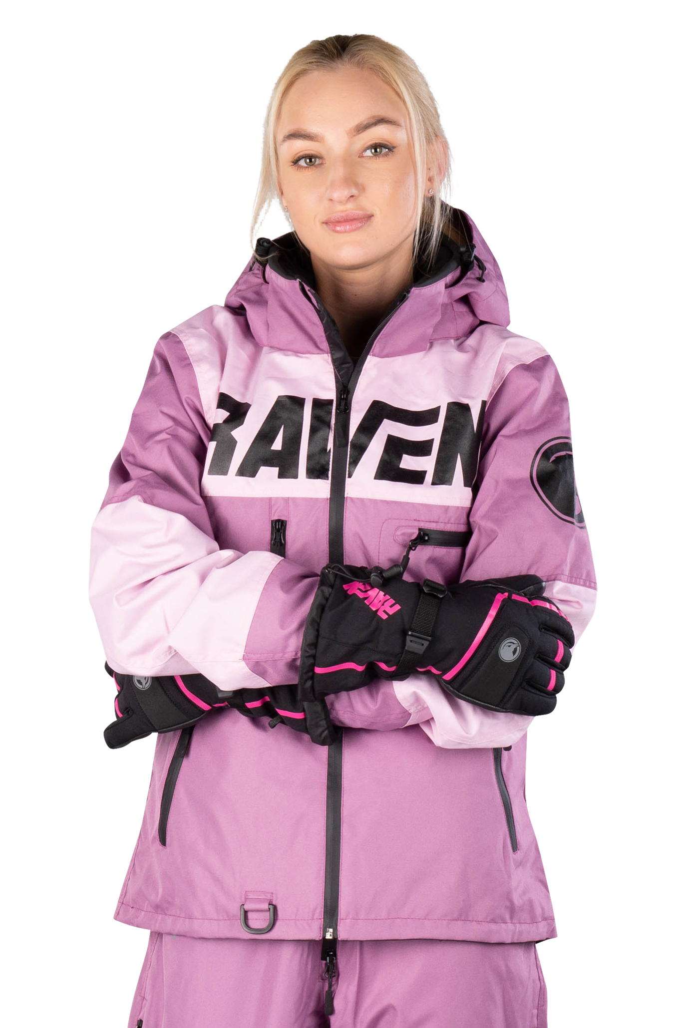 Raven Giacca Donna  Frontline Rosa