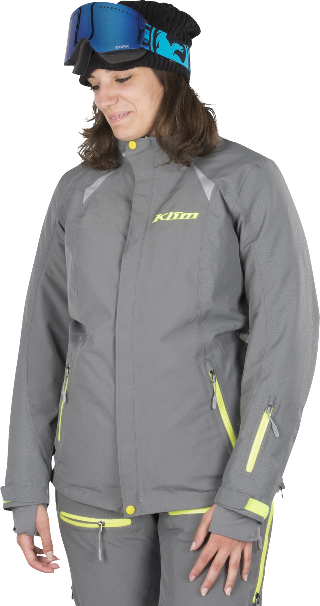 KLIM Giacca Donna  Allure Parka Grigia