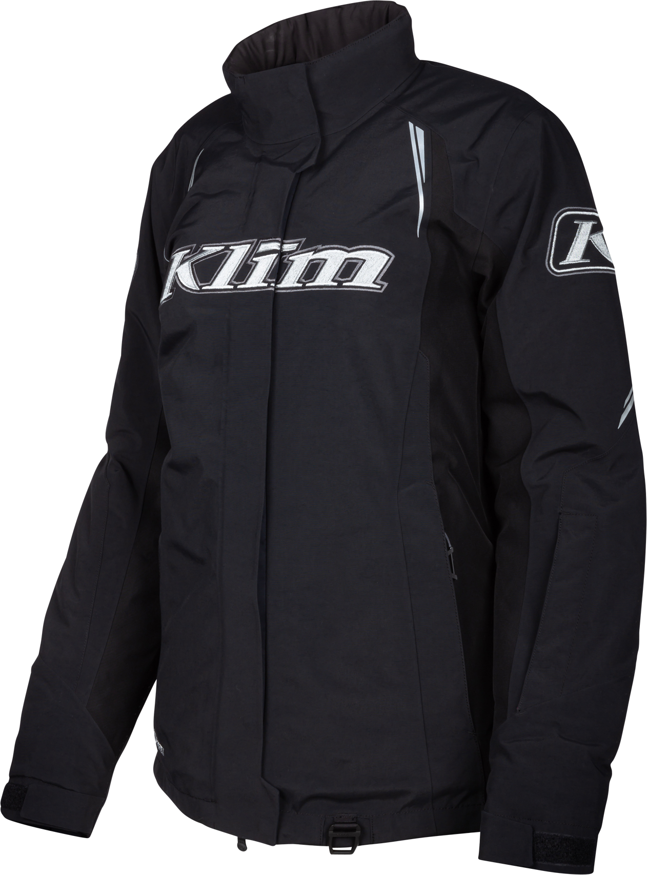 KLIM Giacca Donna  Strata Nero-Argento Metallizzato