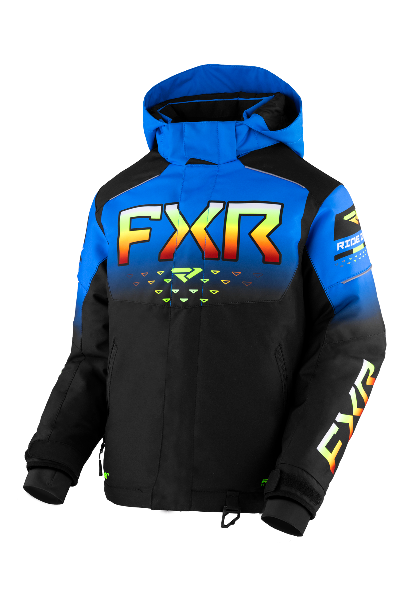 FXR Giacca Snow Donna  Helium Nero-Blu-Inferno