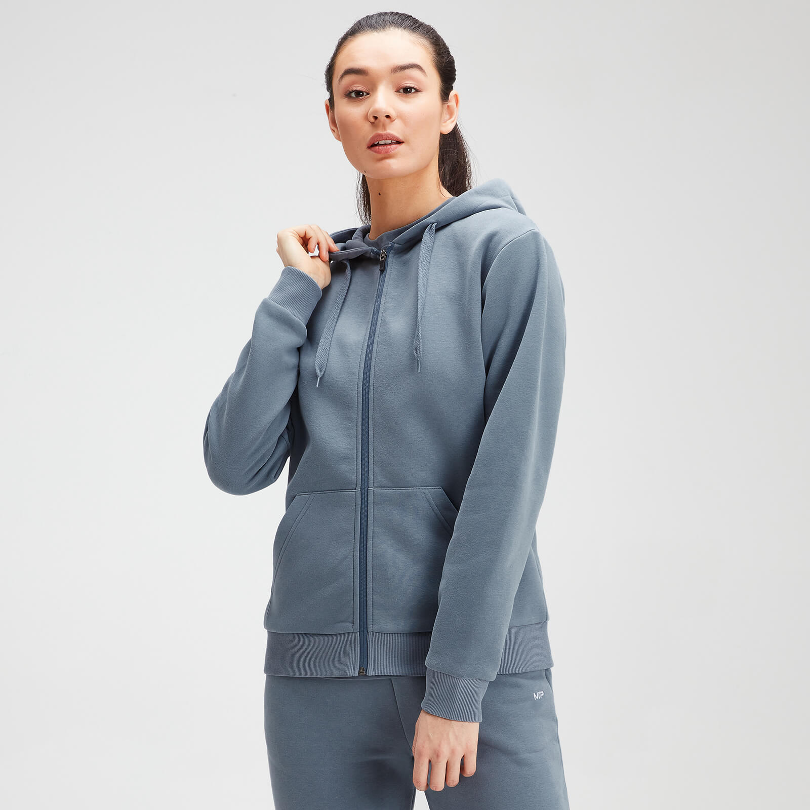 Mp Women's Essentials Zip Through Hoodie - Galaxy - XXS