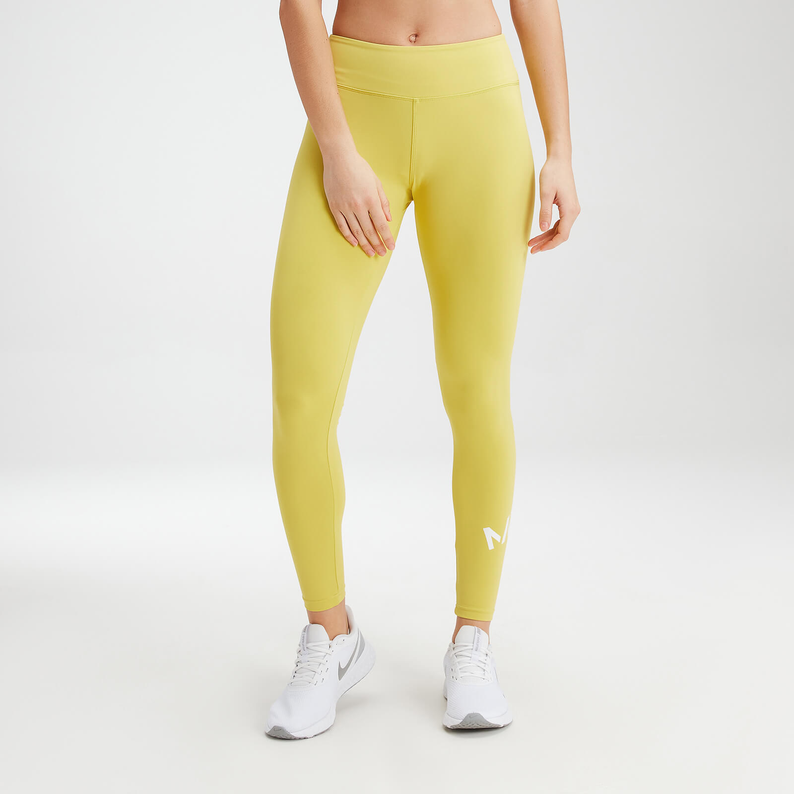 Mp Women's Essentials Training Leggings - Washed Yellow - L