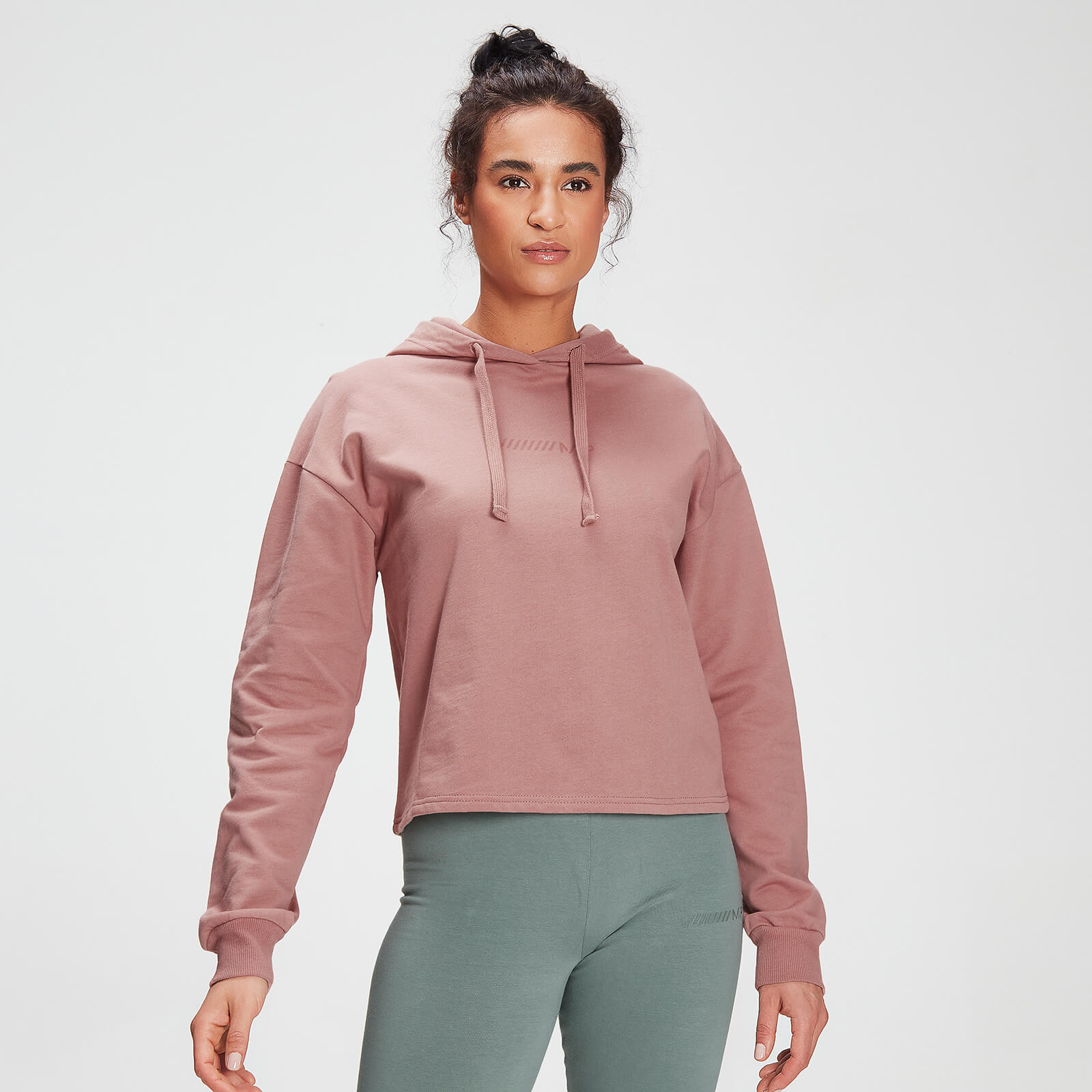 Mp Women's Tonal Graphic Hoodie - Washed Pink - XS