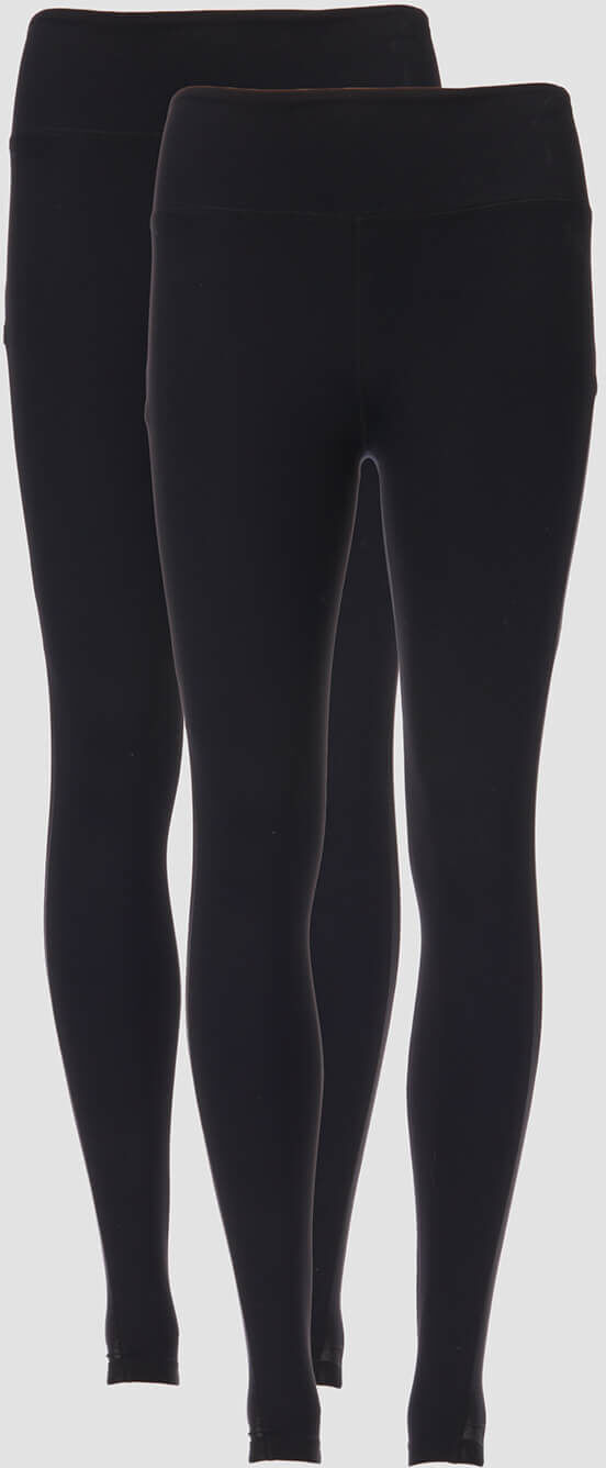 Mp Leggings Power Mesh (confezione da 2) - Nero/Nero - XXS