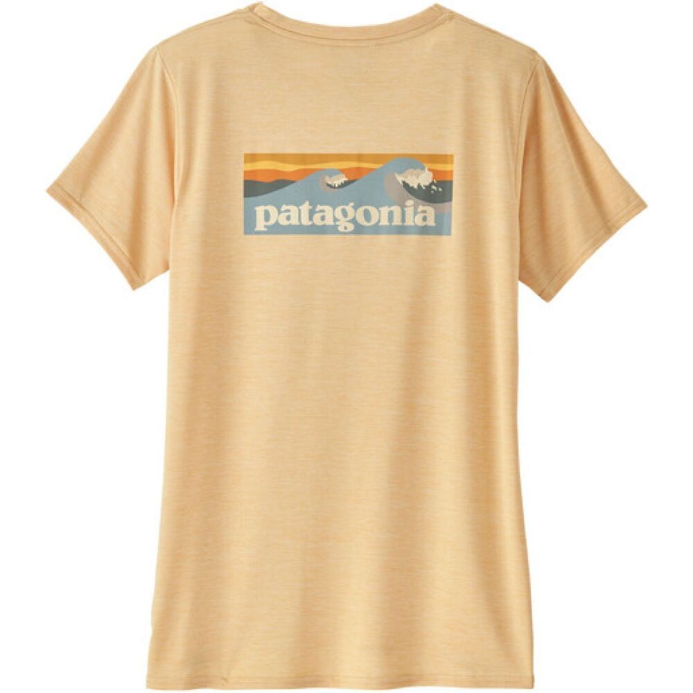 Patagonia T-Shirt Capilene Cool Daily Graphic - Donna - Xs;s - Arancione
