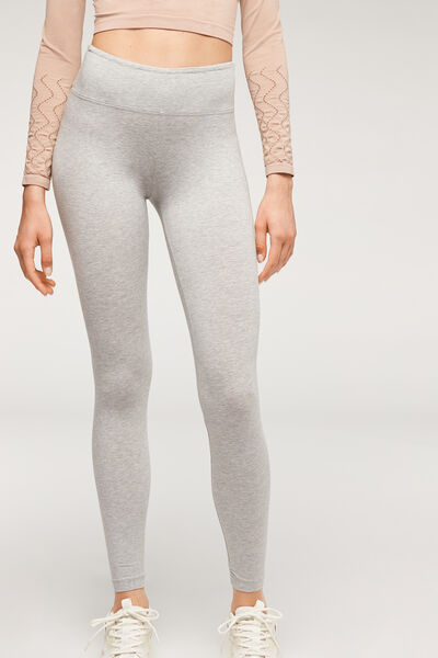 Calzedonia Leggings in Cotone Supima Comfort Donna Grigio S