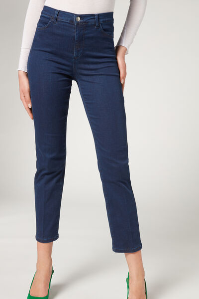 Calzedonia Jeans Comfort Eco Donna Blu XL