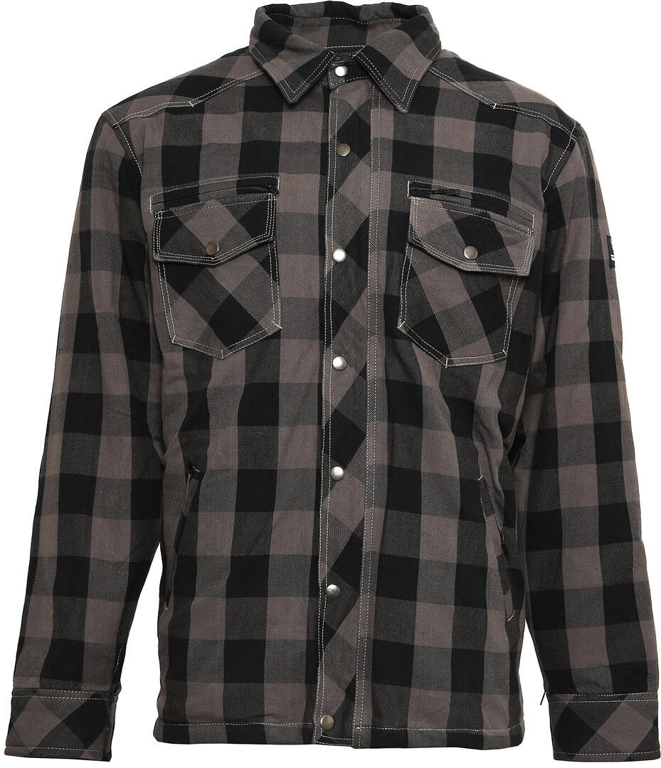 Bores Lumberjack Camicia Nero Grigio S