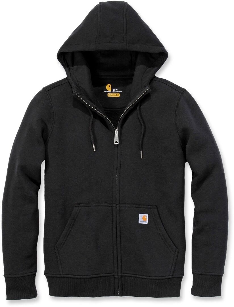 Carhartt Clarksburg Full Zip Felpa cappuccio donna Nero XS