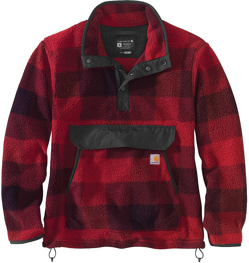 Carhartt Relaxed Fit Fleece pullover Rosso XL