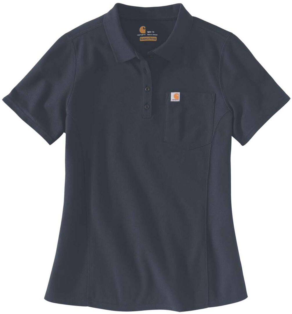 Carhartt Short Sleeve Polo Donna Blu XL