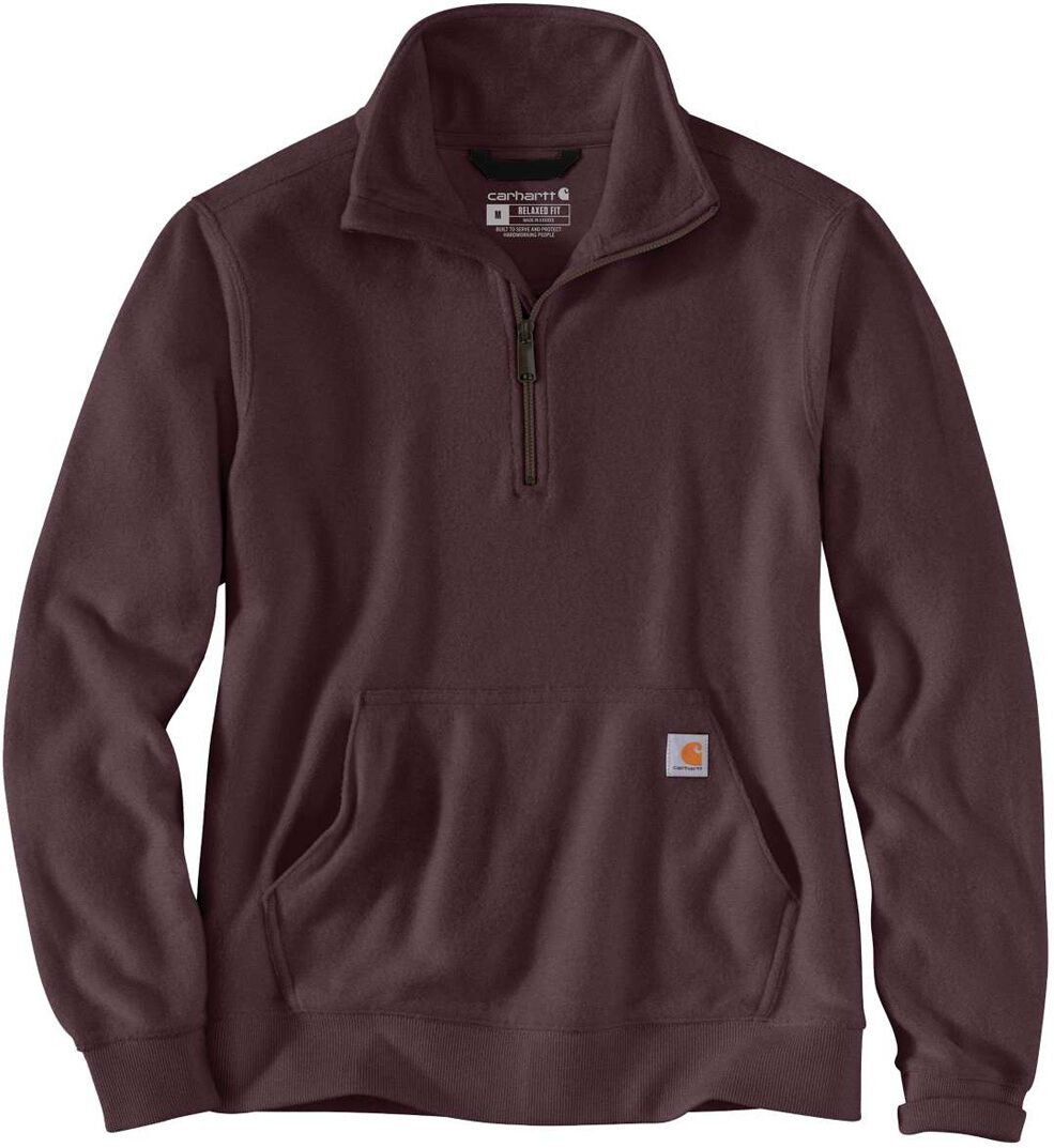 Carhartt Midweight Half Zip Felpa donna Porpora XS