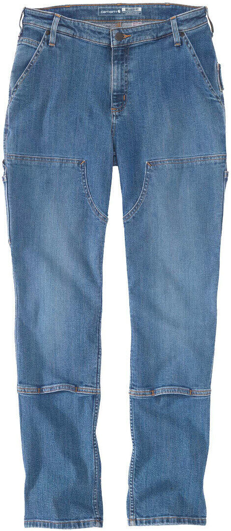 Carhartt Double Front Straight Jeans donna Blu S 30