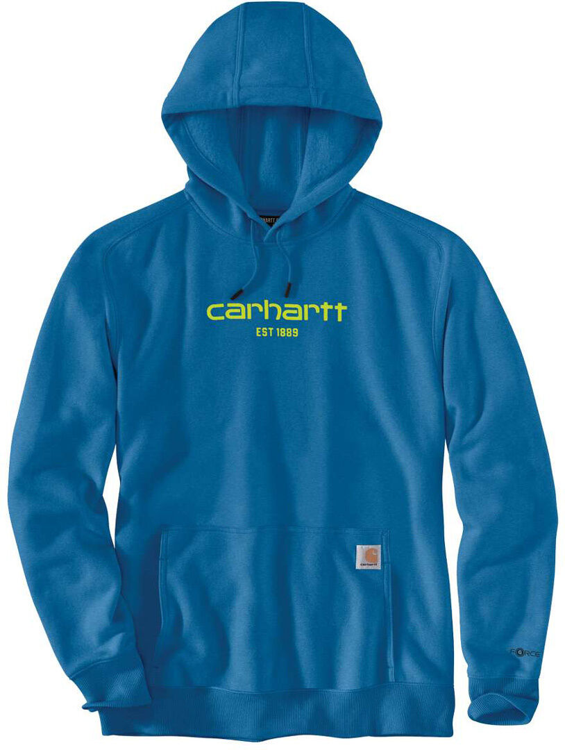 Carhartt Lightweight Logo Graphic Felpa Blu M