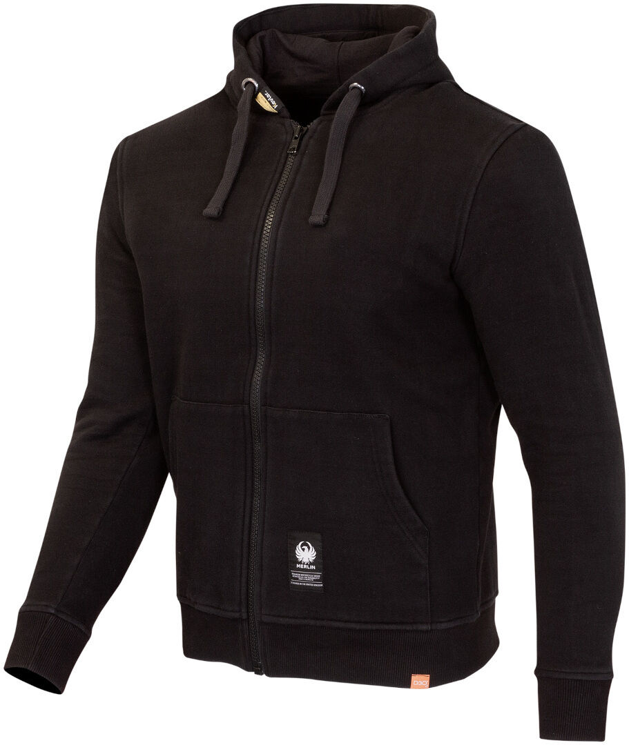 Merlin Cody Built With Kevlar® Felpa con cappuccio zip da donna Nero XS