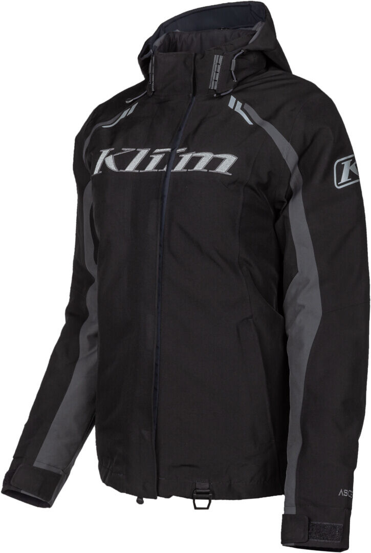 Klim Flare Giacca da motoslitta da donna Nero Grigio S