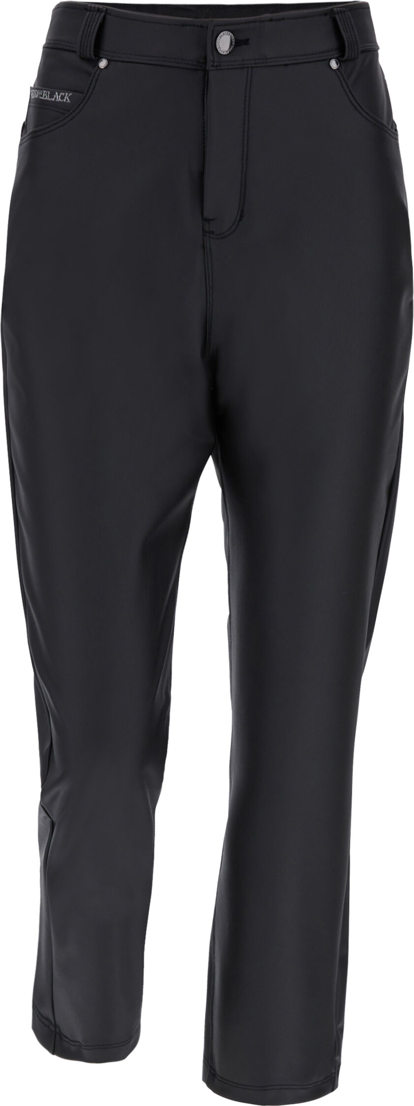 Freddy Pantaloni  BLACK 7/8 gamba dritta in similpelle Nero Donna Small