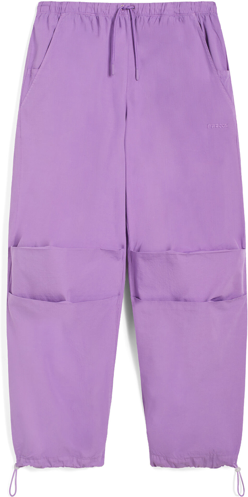 Freddy Pantaloni parachute pants in popeline con coulisse sul fondo Dewberry Donna Extra Large