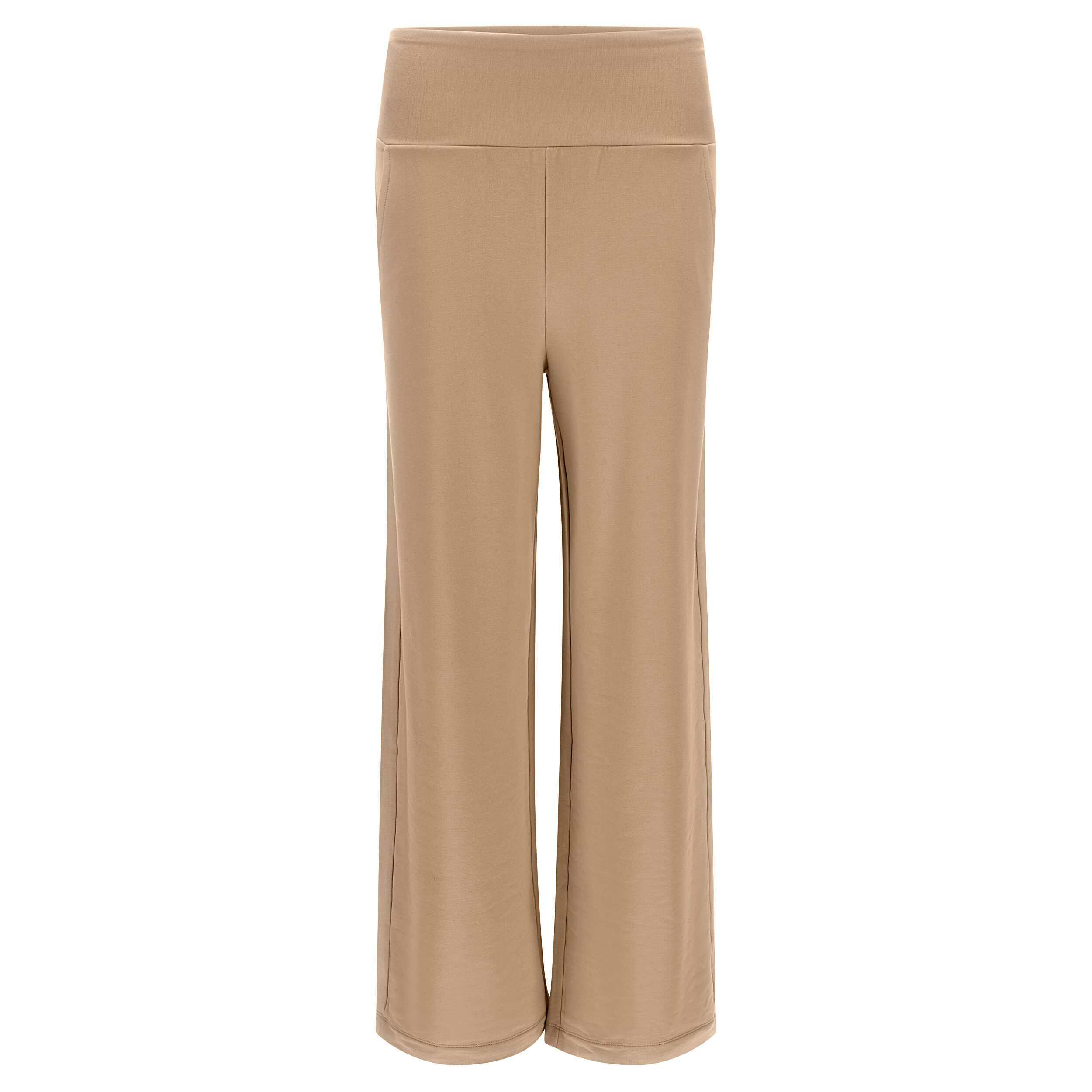 Freddy Pantaloni ampi in felpa di viscosa con vita risvoltabile Tuffet Donna Extra Large