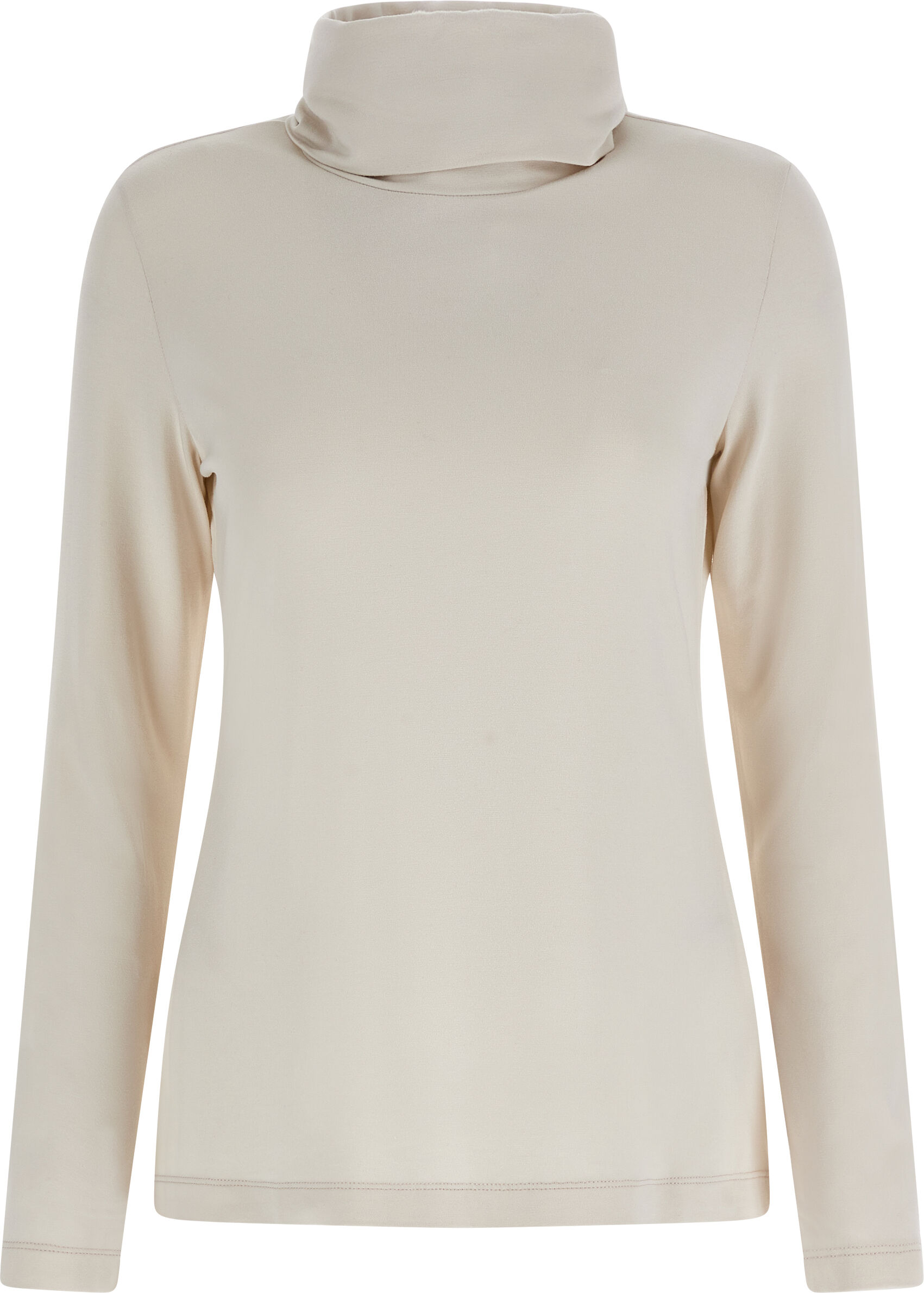 Freddy Maglia dolcevita a maniche lunghe in jersey di viscosa White Sand Donna Extra Small