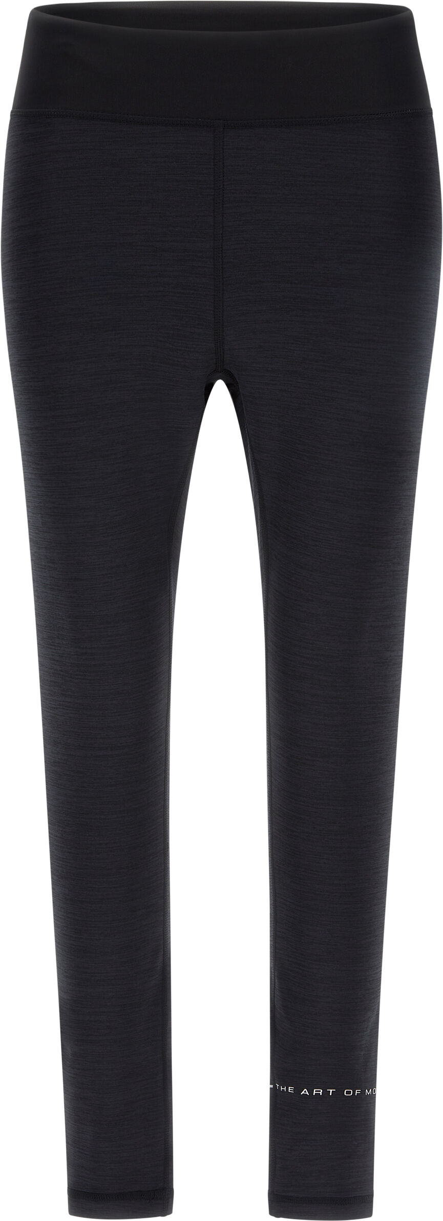 Freddy Leggings 7/8 vita super alta in tessuto effetto jacquard Black Melange- Black Donna Large