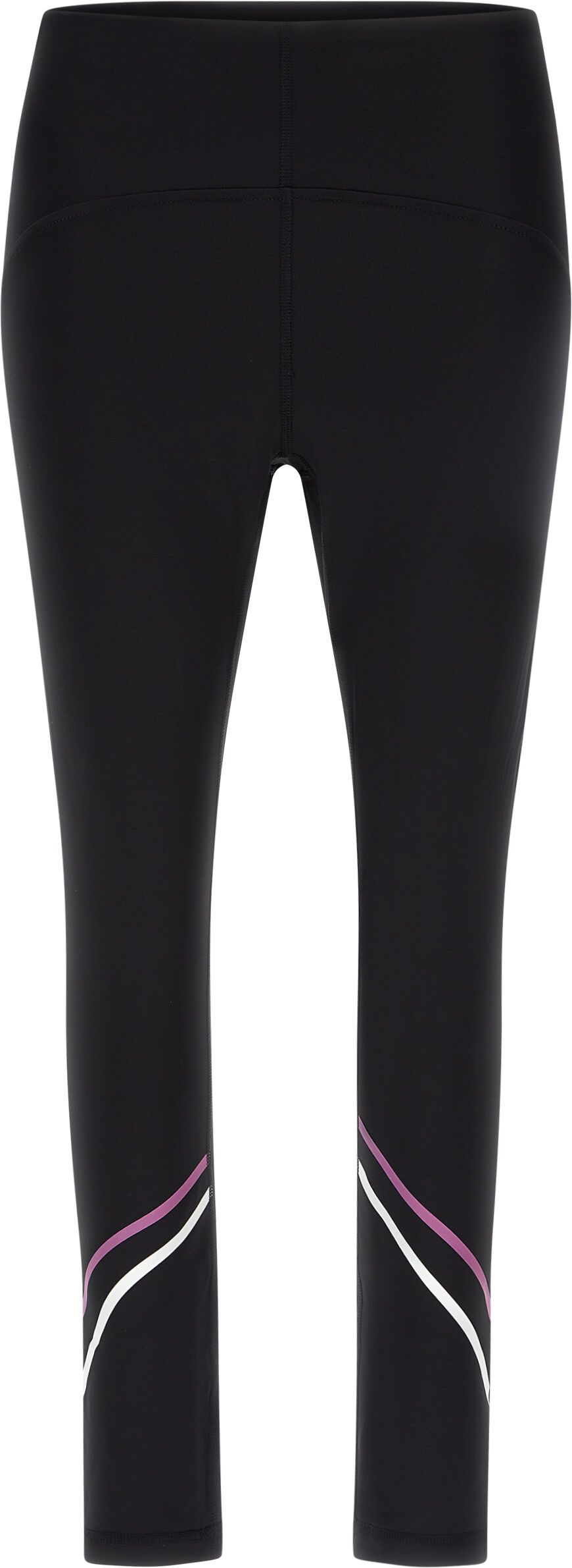 Freddy Leggings 7/8 vita super alta con stampe gommate colorate Nero Donna Extra Small