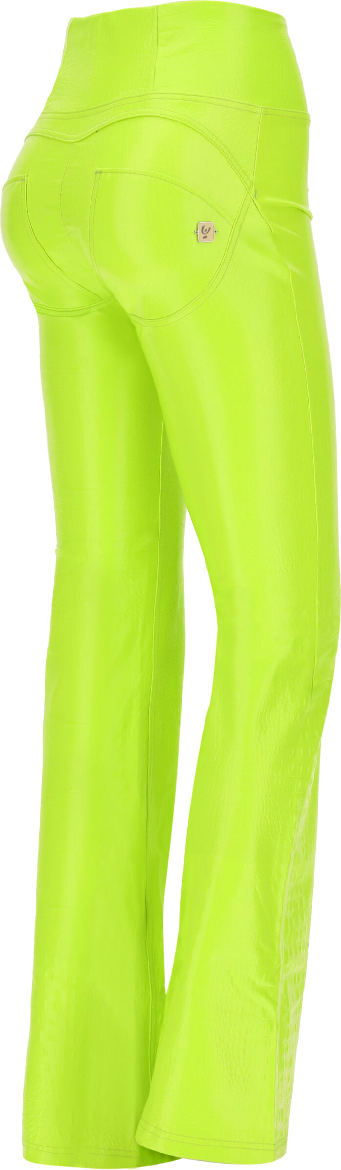 Freddy Pantaloni skinny WR.UP® similpelle lime effetto cocco Verde Lime Donna Small