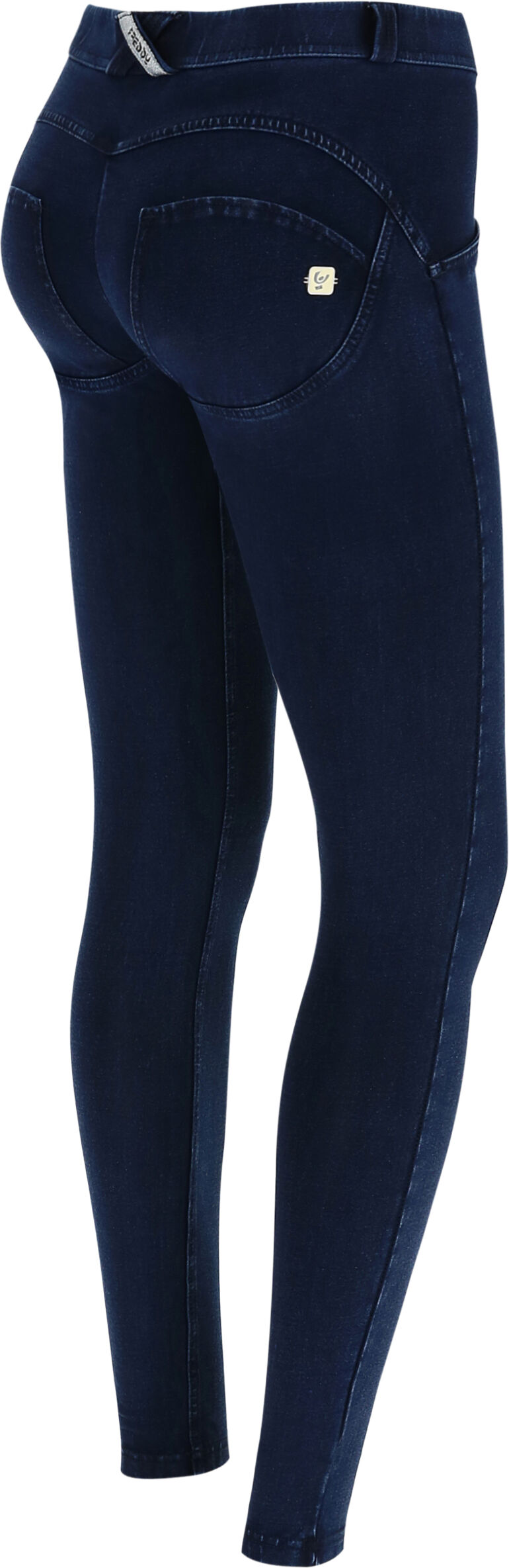 Freddy Pantalone WR.UP® superskinny vita e lunghezza regular in jersey denim scuro Jeans Scuro-Cuciture Blu Donna Large