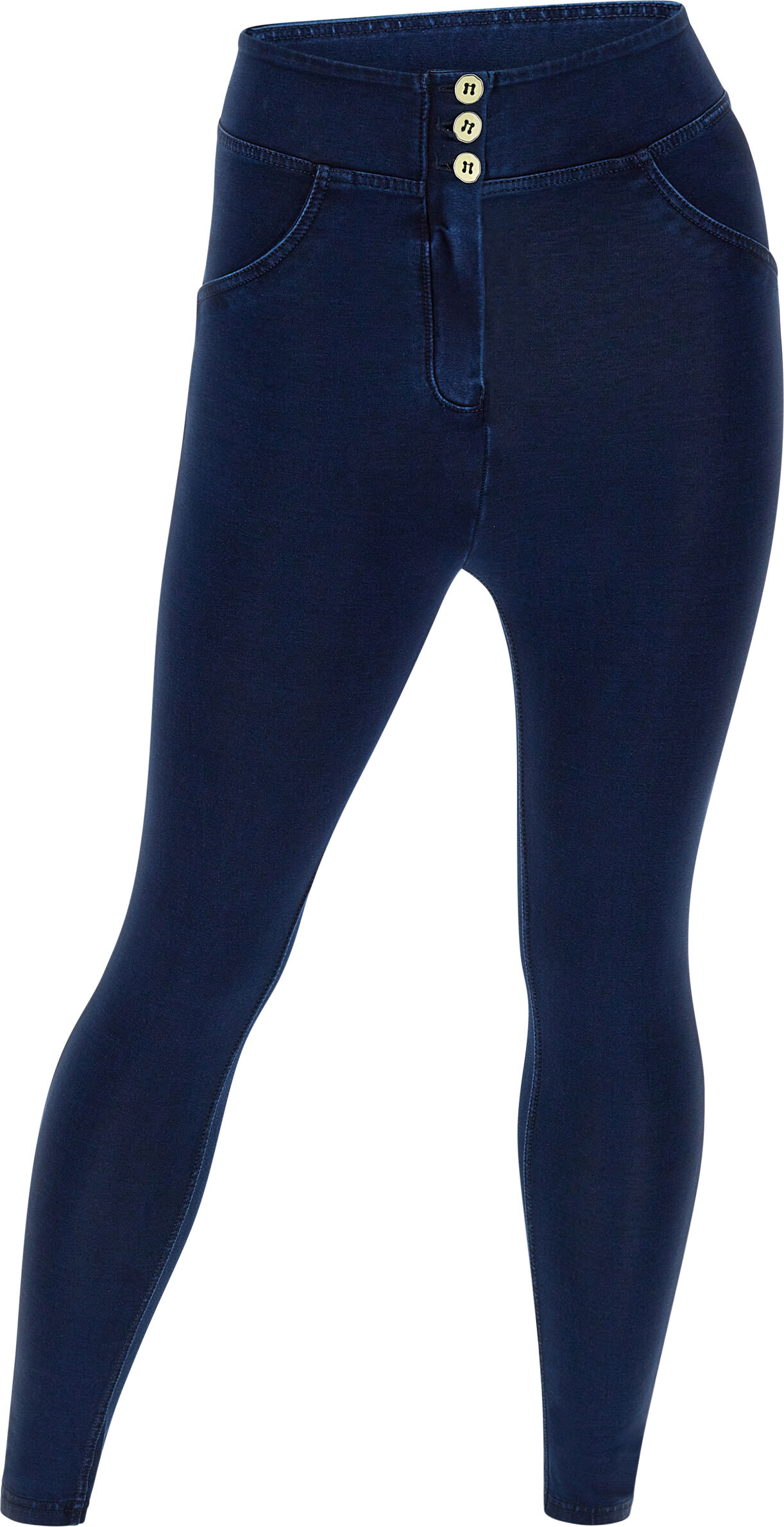 Freddy Jeggings push up WR.UP® 7/8 curvy superskinny effetto denim Dark Jeans-Seams On Tone Donna Extra Small