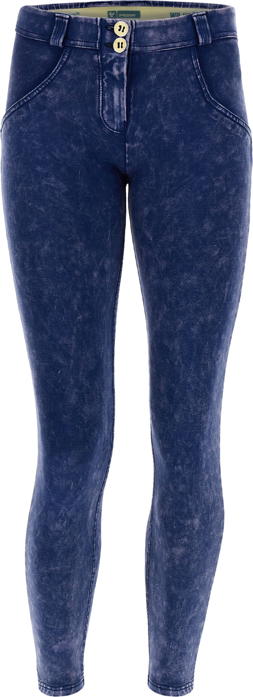 Freddy Pantaloni push up WR.UP® 7/8 superskinny effetto bleached Navy Peony Donna Extra Large