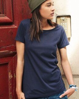 James &amp; Nicholson 100 Ladies' Basic-T neutro o personalizzato