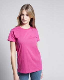 Vesti 100 Maglia donna Fashion Fit manica corta neutro o personalizzato