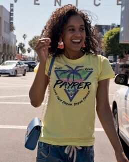 Payper 100 T-shirt donna Sunset neutro o personalizzato