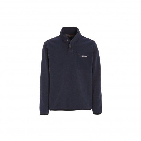 Slam Felpa Sweat Anapo navy melange S