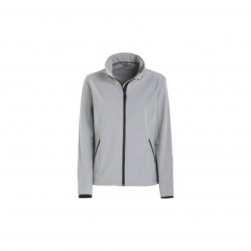 Slam Giacca da donna Act Softshell aluminium S