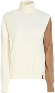 Slam Maglioncino a collo alto da donna Indra off white L