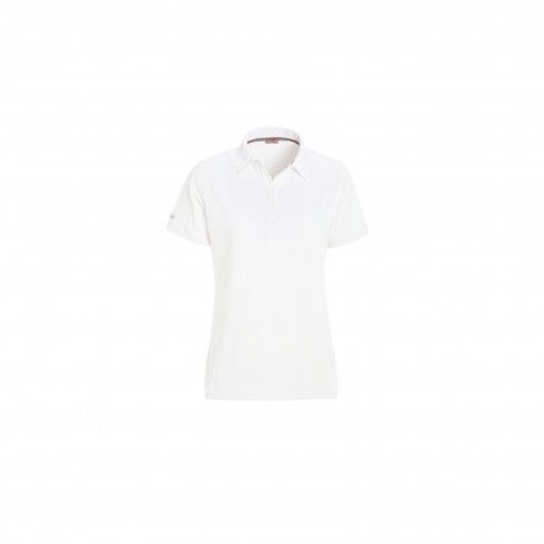 Slam Polo da donna Tech Pique Ss bright white M