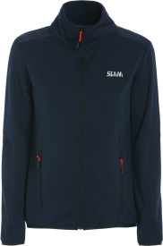 Slam Felpa da donna Act Grid Fleece dark navy S