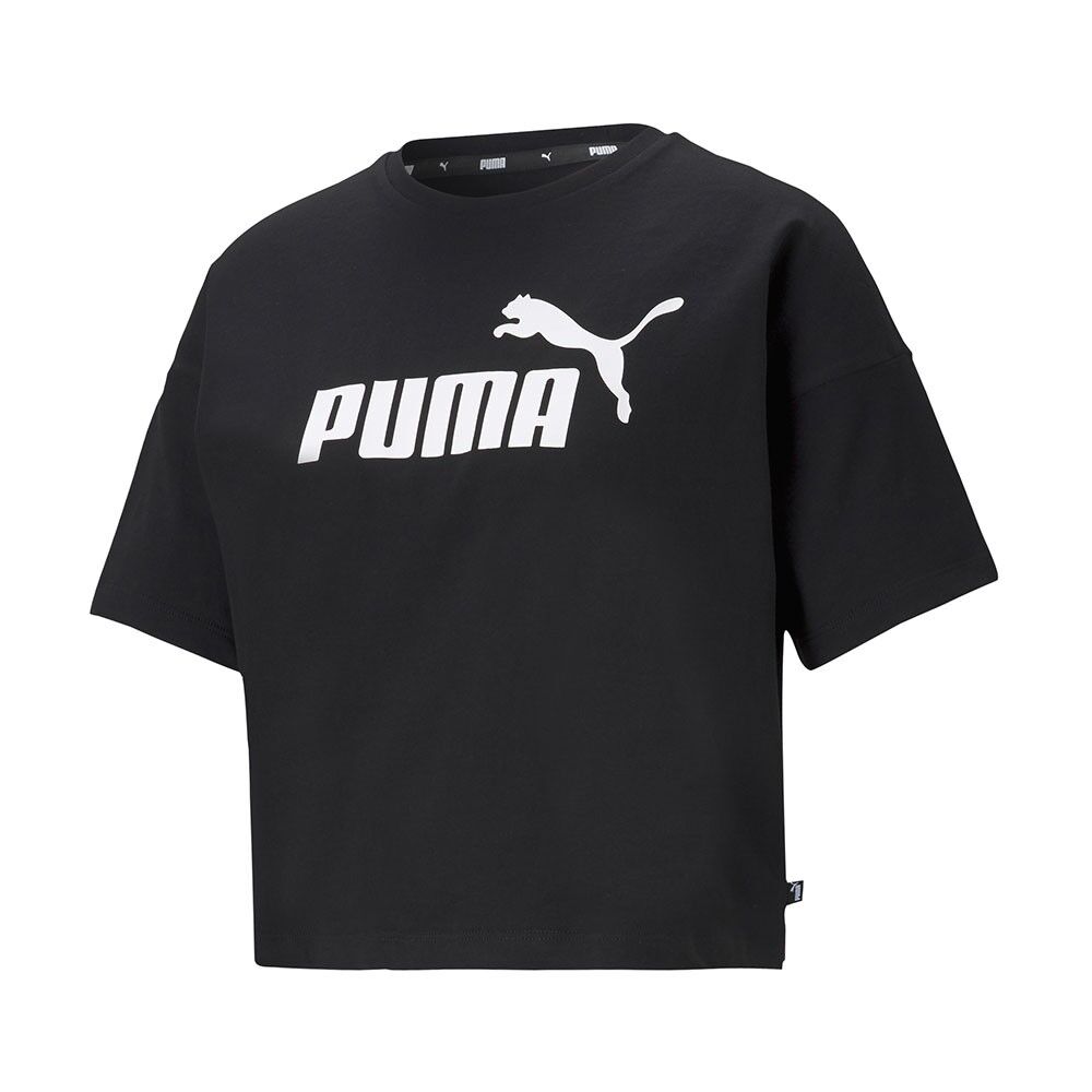 Puma T-Shirt Crop Nero Donna L