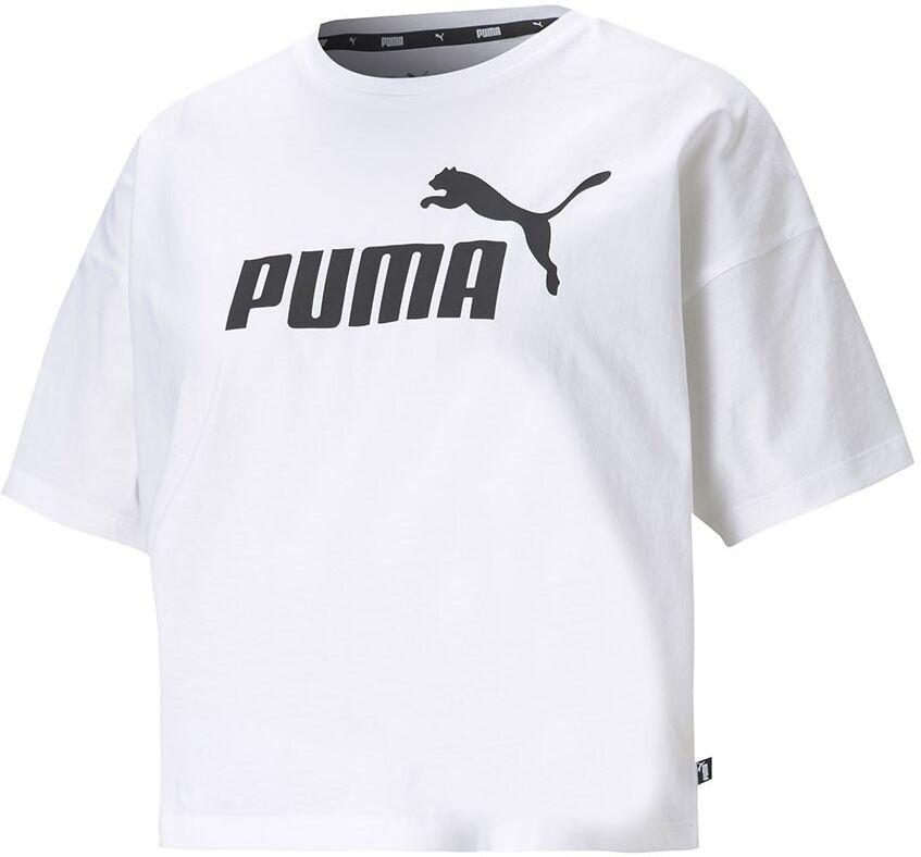 Puma T-Shirt Crop Bianco Donna M