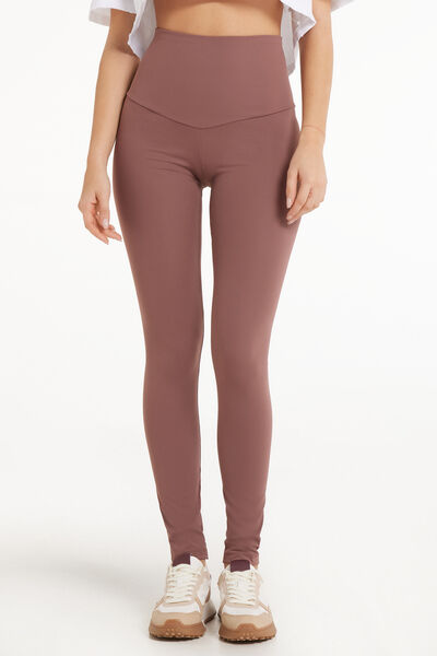 Tezenis Leggings Shaping Donna Rosa Scuro Tamaño S