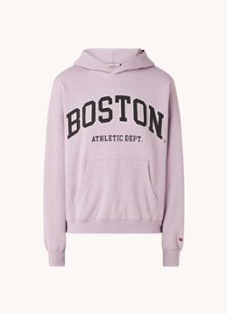 America Today Sue hoodie met print - Oudroze