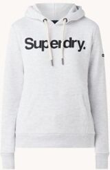 Superdry CL hoodie met logoprint - Wit