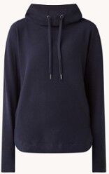 Sweaty Betty Escape hoodie van fleece met steekzakken - Donkerblauw