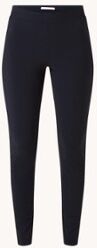 Studio Anneloes Ellen mid waist skinny fit legging van travelstof - Donkerblauw