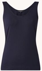 Claudia Sträter Tanktop van jersey - Donkerblauw