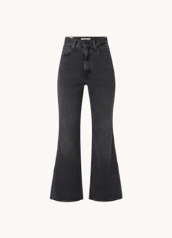 Levi's 70's High waist flared jeans met gekleurde wassing - Donkergrijs
